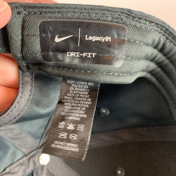 Nike Legacy91 Mens Slate Gray Strapback Adjustable Hat - Picture 5 of 5